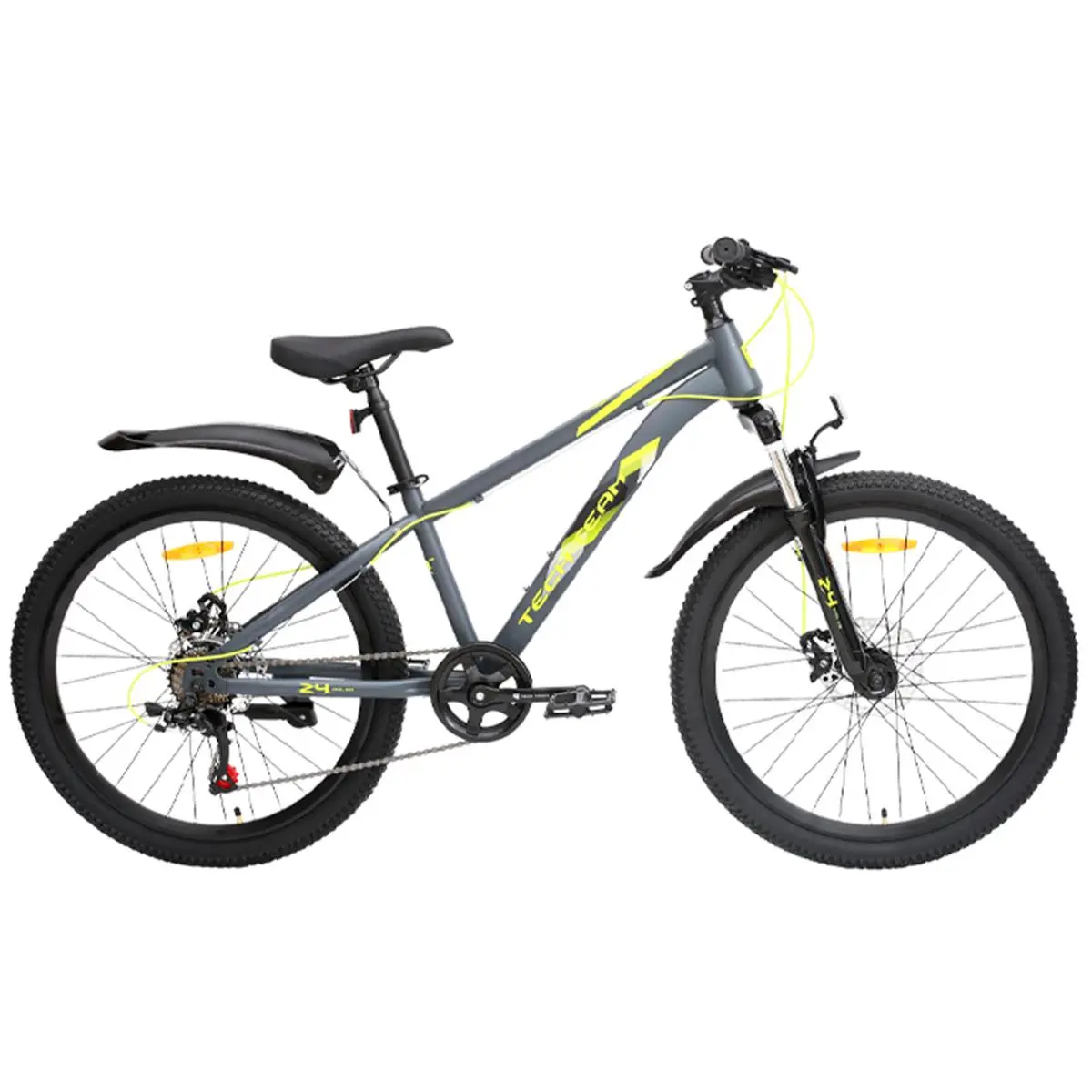 Велосипед Tech Team Tenet желтый 24*13 от магазина Супер Спорт
